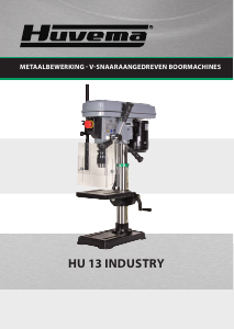 Handleiding Huvema HU 13 Industry Kolomboormachine