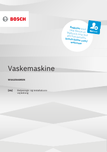 Brugsanvisning Bosch WGG256AMSN Vaskemaskine