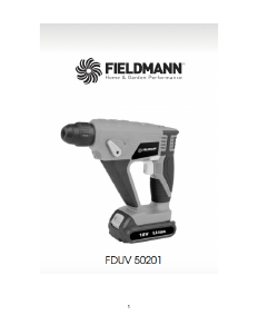 Manual Fieldmann FDUV 50201 Ciocan rotopercutor
