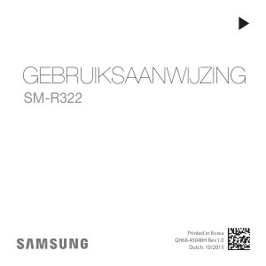 Handleiding Samsung SM-R322 Gear VR-bril