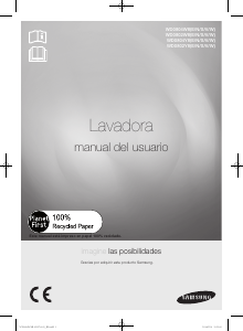 Manual de uso Samsung WD0804W8E Lavasecadora