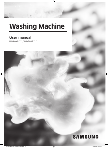 Manual Samsung WD70K5B00OW Washer-Dryer