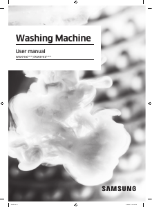 Priručnik Samsung WW80K6414QW  AddWash Stroj za pranje rublja