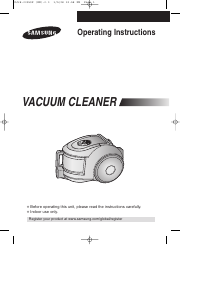 Manual Samsung SC6630 Vacuum Cleaner