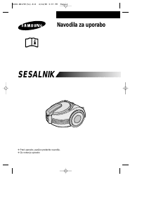 Priročnik Samsung SC7060 Sesalnik