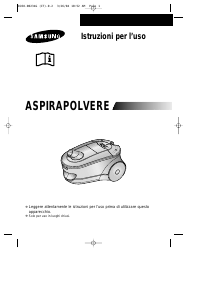 Manuale Samsung SC7840 Aspirapolvere