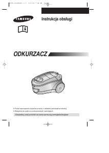 Instrukcja Samsung SC7852 Odkurzacz