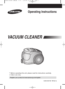 Manual Samsung SC8451 Vacuum Cleaner