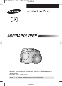 Manuale Samsung SC8460 Aspirapolvere