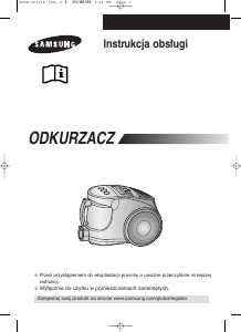 Instrukcja Samsung SC8461 Odkurzacz