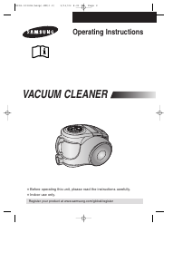 Manual Samsung SC8551 Vacuum Cleaner