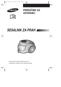 Priročnik Samsung SC8571 Sesalnik