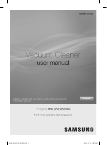 Manual Samsung SC8830 Vacuum Cleaner