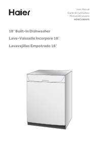 Manual Haier HDBC100AFS Dishwasher