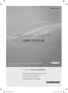 Manual Samsung SC8836 Vacuum Cleaner