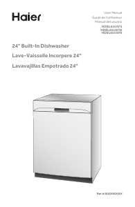 Manual Haier HDBL655AFS Dishwasher