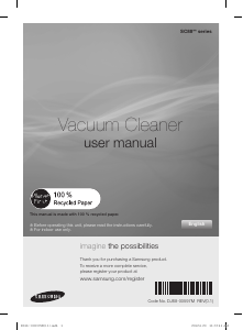 Manual Samsung SC8870 Vacuum Cleaner