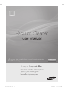 Manual Samsung SD9480 Vacuum Cleaner