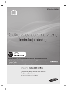 Instrukcja Samsung SR8845 Odkurzacz