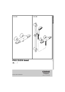 Handleiding Grohe Precision Trend Kraan