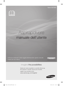 Manuale Samsung SS7550 Aspirapolvere