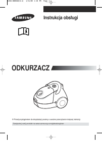 Instrukcja Samsung VC-5813 Odkurzacz