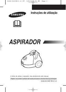 Manual Samsung VC-5913V Aspirador