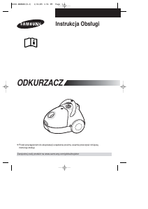 Instrukcja Samsung VC-5915V Odkurzacz