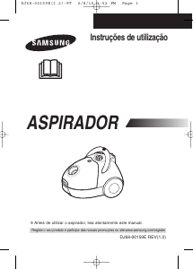 Manual Samsung VC-5916V Aspirador