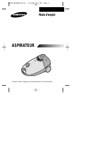 Mode d’emploi Samsung VC-6013 Aspirateur