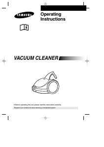 Manual Samsung VC-6713H Vacuum Cleaner