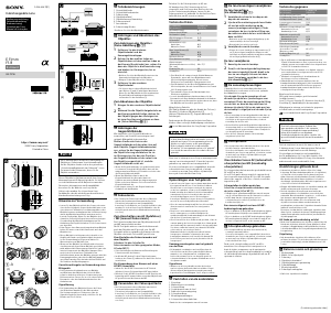 Bedienungsanleitung Sony SEL11F18 Objektiv