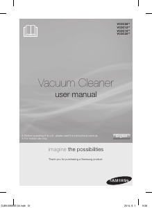 Manual Samsung VCDC08QV Vacuum Cleaner