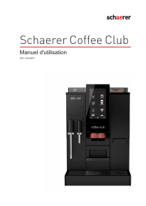 Mode d’emploi Schaerer Coffee Club Cafetière