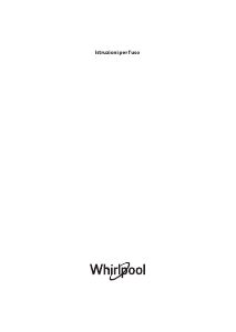 Manuale Whirlpool DE20W5252 Deumidificatore