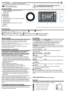 Návod Whirlpool FFT M22 9X3B EE Sušička