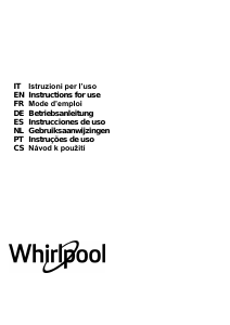 Manuale Whirlpool WVH 92 K/1 Piano cottura