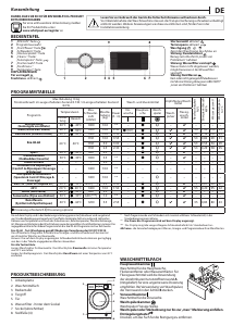 Bedienungsanleitung Whirlpool FFB 10469E BV BE Waschmaschine