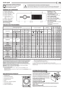 Mode d’emploi Whirlpool FFB 10469E BV BE Lave-linge