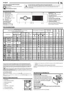 Handleiding Whirlpool FFB 7458 BV EE Wasmachine