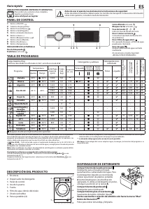 Manual de uso Whirlpool FFB 9648 BV EU Lavadora