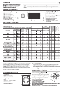 Mode d’emploi Whirlpool FFD 9458 SBSV EU Lave-linge