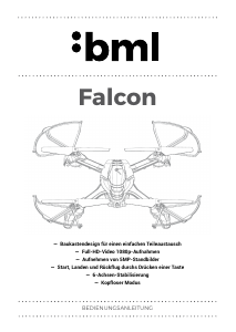 Bedienungsanleitung BML Falcon Drohne