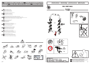 Manual Feu Vert NH3 Suporte de bicicletas