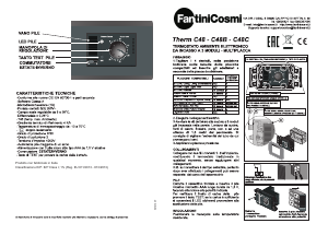 Manuale Fantini Cosmi C48 Termostato