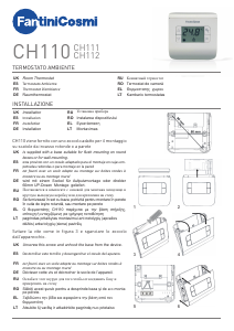 Manuale Fantini Cosmi CH110 Termostato
