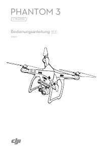 Bedienungsanleitung DJI Phantom 3 Drohne