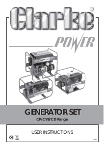 Handleiding Clarke CYB2850K Generator