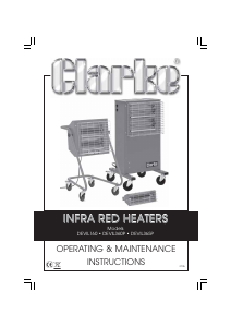 Manual Clarke Devil 160 Heater