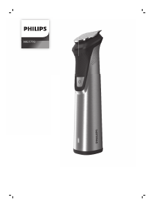 Manuale Philips MG7770 Regolabarba